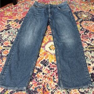 rag & bone Women's Relaxed Blue Jeans